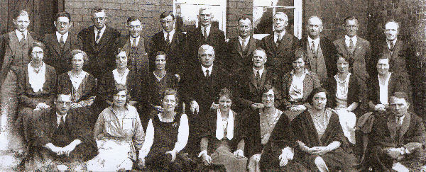 1935 Gowerton Grammar School Staff