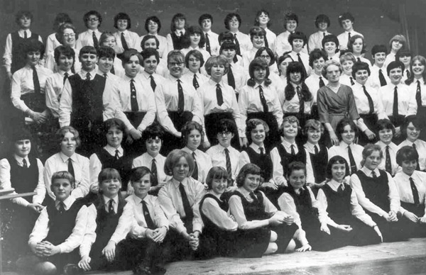 GGGS Choir with Miss Page