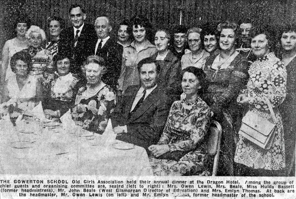 Old Giirls' Dinner 1972
