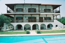 Lynda's home in Greece
