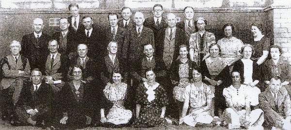 1938 Gowerton Grammar School Staff
