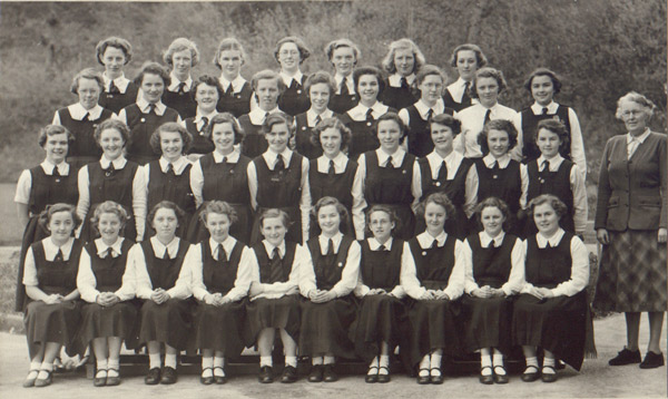 Miss Lawrence & Form 5