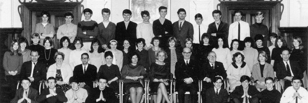 1963: V1th Form French Group at Dyffryn