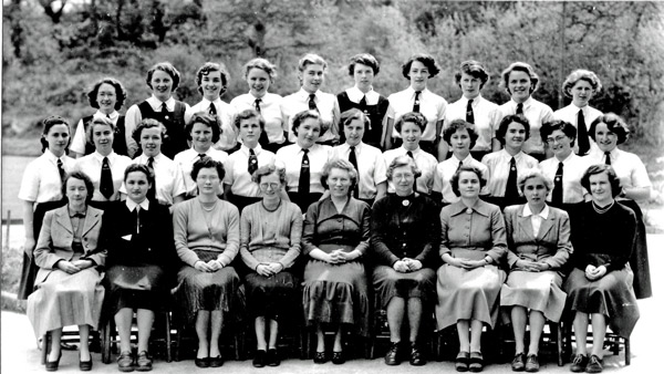   Staff and Prefects 1953