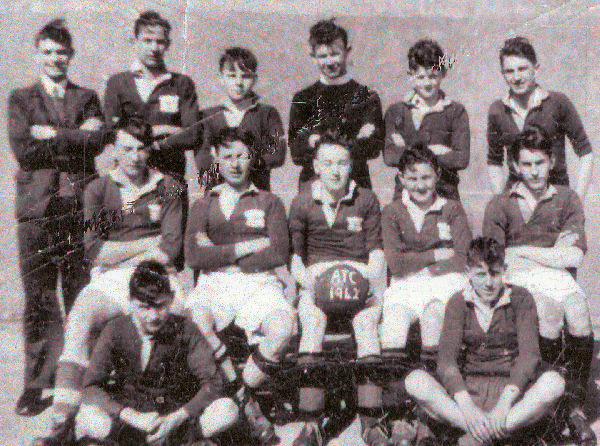 1942 Gowerton Grammar School ATC Football Team